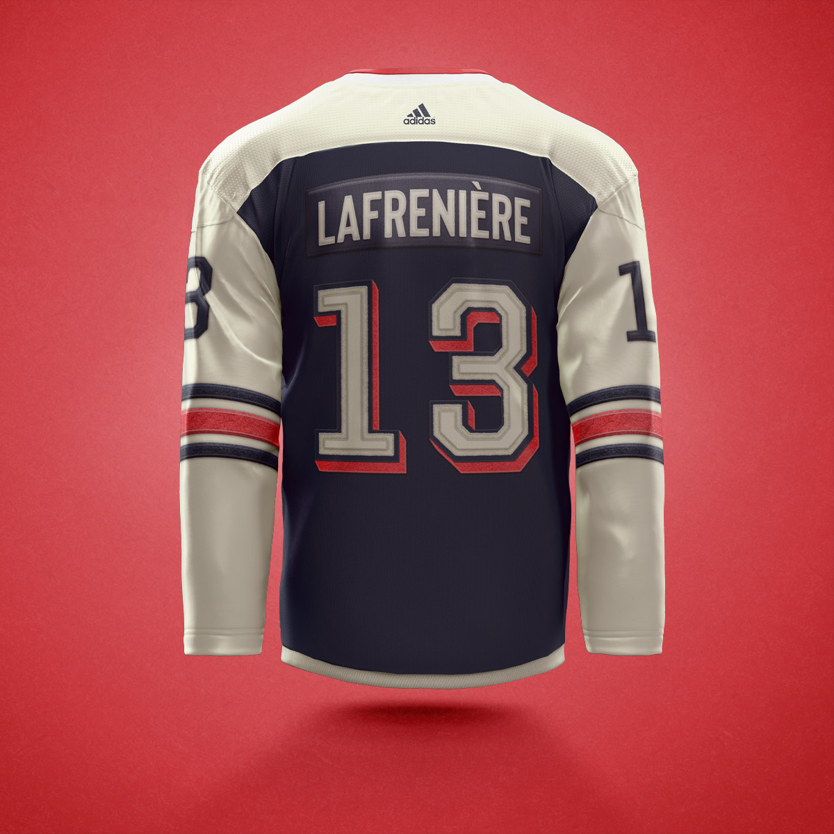 NYR jersey concept front view