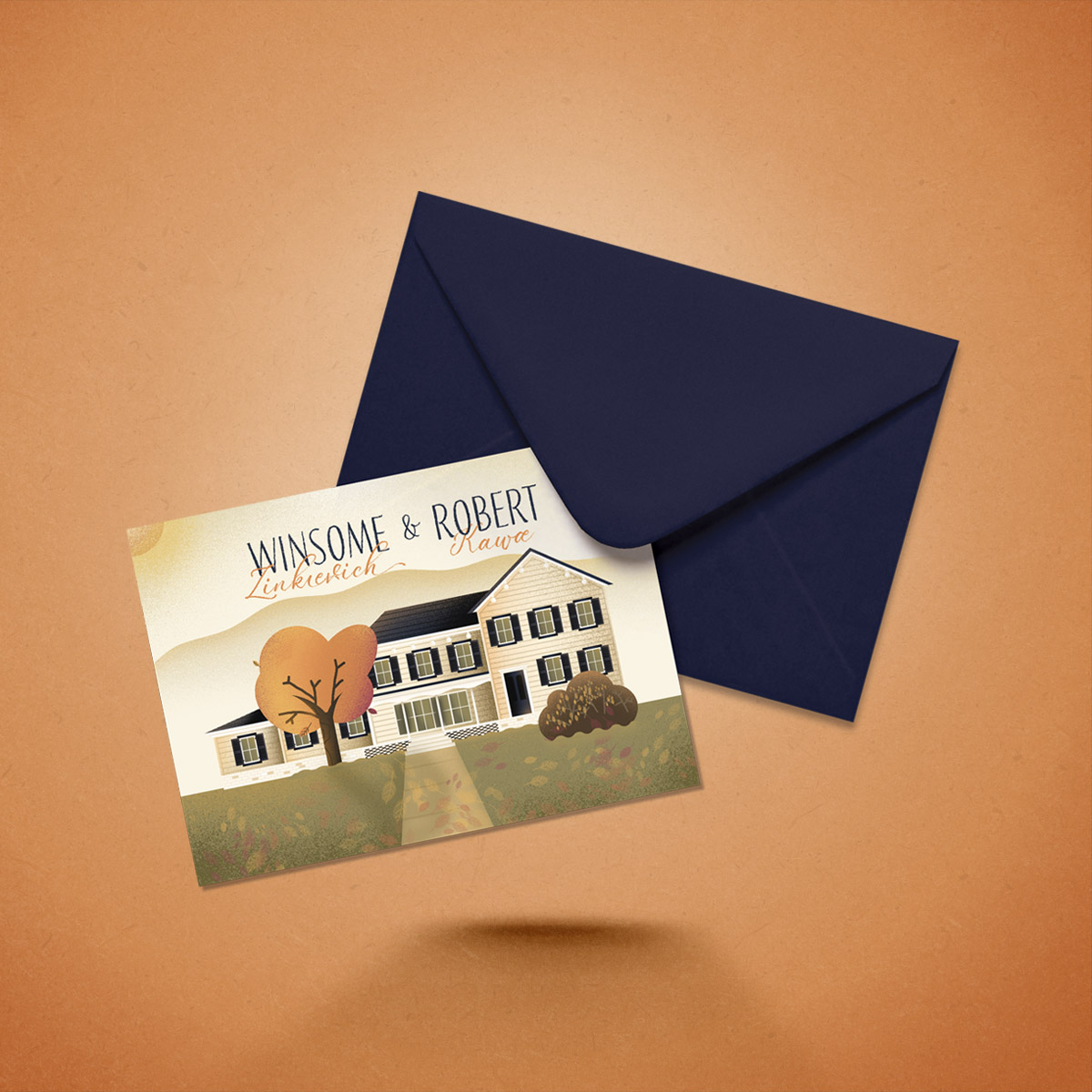 Image of wedding invitations